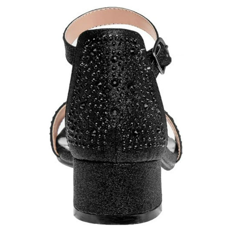 BADGLEY MISCHKA パンプス 黒　ヒール Amazon.com | Badgley Mischka Women's Effie Heeled Sandal
