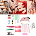 thumbnail image 4 of Kit de decoración de uñas con lámpara U VKit de herramientas para manicuraKit de herramientas de manicura con taladro para uñas Clip para remojar bloque de pulido juego de ANGGREK Otros, 4 of 8