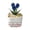 Blue, variant on Personalized Eternal Tulip in Glass Dome, Artificial Flower Decor for Mom's Birthday, Everlasting Tulip Keepsake for Mother's Day, Unique Floral Night Light Gift for Grandma, Wife, and Women, Anniver