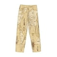 thumbnail image 5 of Bingfone World Map Mens All Over Print Sleep Pajama Pants-Medium, 5 of 9
