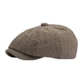 thumbnail image 2 of Boina para hombre, primavera, vendedor de periódicos, moda de invierno, estilo británico, informal, para golf, pintor. caqui, 2 of 9