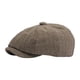 thumbnail image 2 of Sombrero de boina jinwen para hombre Tweed caqui ajustable, 2 of 5