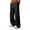 Black%GC100, variant on SJLDQY Mens Baggy Sweatpants Wide Leg Casual Pants for Men Pleated Solid Color Elastic Waist Athletic Joggers With Pocket