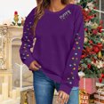 thumbnail image 2 of ZACPNCV Christmas Sweater Women Reindeer Graphic Sweatshirts Oversized Christmas Tree Sweaters Xmas Pullover Tops, 2 of 6
