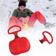 thumbnail image 4 of Trineo de nieve portátil para niños y adultos - Trineo de invierno de plástico ABS con asa extragrande para esquiar, arena y césped - 49 x 37 cm (19,29 x 14,57 pulgadas) -, 4 of 6