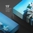 thumbnail image 4 of wall26 Canvas Print Wall Art Black Zen Massage Stones and Lit Candles Nature Wilderness Photography Realism Chic Scenic Relax/Calm Multicolor for Living Room, Bedroom, Office - 32"x48", 4 of 5