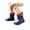 Navy, variant on Toddler Rain Boots for Boys Waterproof Kids 3D BEAR EVA Boots