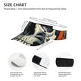 thumbnail image 2 of Bingfone Adjustable Empty Top Sun Visor for Women and Men-Modern Hip-Hop Skull, 2 of 6