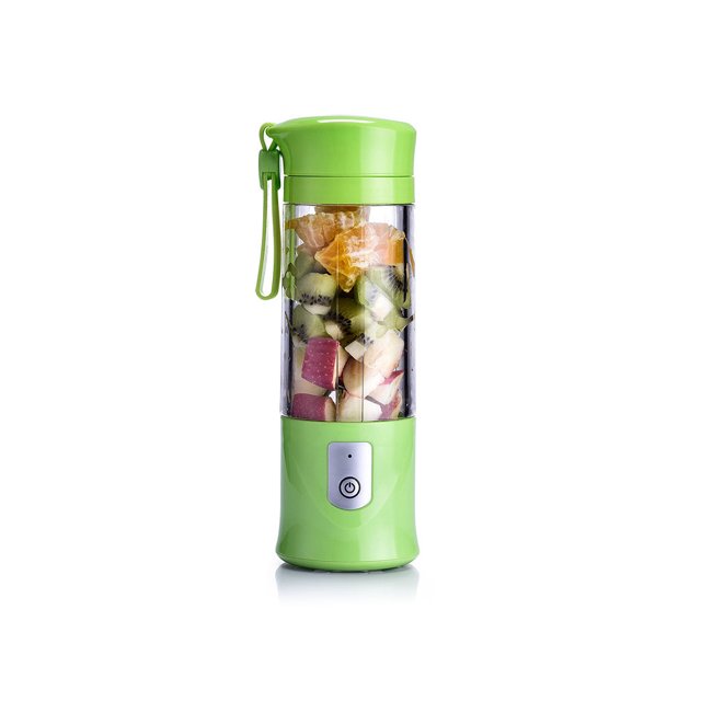 Matsuzay Exprimidor eléctrico multifunción de 400ml, licuadora de acero inoxidable, 18000r/min, máquina de jugo de frutas y verduras para el Electrodomésticos Verde