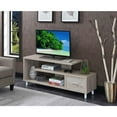 thumbnail image 3 of Convenience Concepts Seal II 1 Drawer 65 inch TV Stand with Shelves, Ice White, 3 of 5