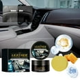 thumbnail image 4 of Qiweii Rayhong Car Leather Care Balm，Professional Cleaning and Polishing Cream for Auto Interior Leather Seat Dashboard and Upholstery Maintenance, 4 of 9
