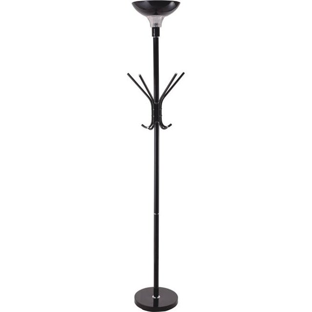 Q-Max 3034BK Lampadaire Torchiere de 72,5 Po - Noir