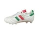 thumbnail image 2 of Tacos de Fútbol Profesional Copa Mundial Blanco con Franjas México – Piel Natural y Suela FG para Césped Natural, 2 of 2