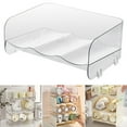 thumbnail image 4 of YAOMOBB Beverage Storage Rack Stackable Water Bottle Shelf Organizer for Kitchen Pantry, 4 of 6
