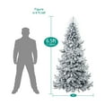 thumbnail image 4 of Alaskan Snowy Christmas Tree-Color:Snow Flocked,Size:6.5ft, 4 of 10