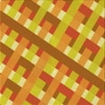thumbnail image 1 of Ahgly Company Machine Washable Indoor Square Transitional Orange Red Orange Area Rugs, 4' Square, 1 of 7