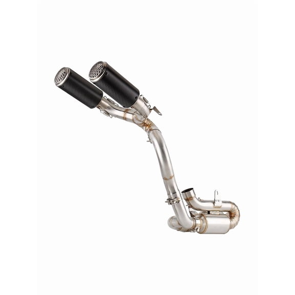 For Ducati Panigale V4 2022 2023 2024 Panigale V4S V4 S Escape Slip-on Motorcycle High Mount Exhaust Muffler With Link Pipe Underseat