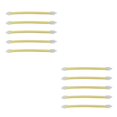 thumbnail image 4 of yingyy 5 Pieces Vibration Dampener Silicone Tennis Rackets Shock Absorber Yellow 2Set, 4 of 6