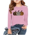 thumbnail image 2 of Blusas y camisas de cuello redondo y manga larga para niños Camisas estampadas de manga larga para Acción de Gracias Camisas lindas de cuello redondo Blusas casuales elegantes Ropa Camisas de cuello r, 2 of 5