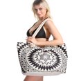 thumbnail image 1 of Sacs de Plage et de Piscine pour Femmes Grand Sac à Main Imperméable Boho, 1 of 4