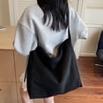 thumbnail image 2 of Stylago Slouchy Suede Tote Bags for Women Large Capacity Crossbody Shoulder Purses Ladies Zipper Handbags for College Everyday Black, 2 of 5
