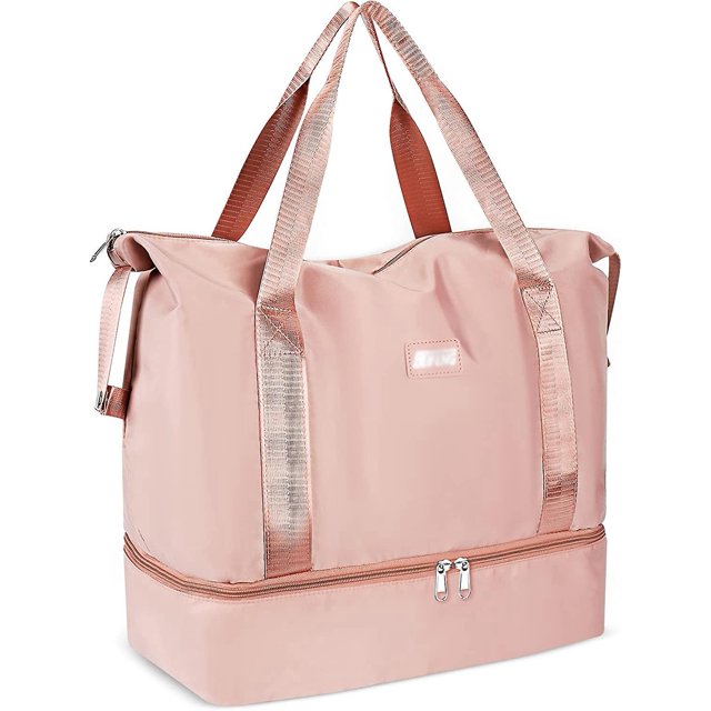 sac De Voyage 35l Weekend Sac Bandoulire, Sac De Sport Spar Sec Et Humide Sac De Course Impermable Pour Femme Homme Sport Gym Weekender Sac Fourr