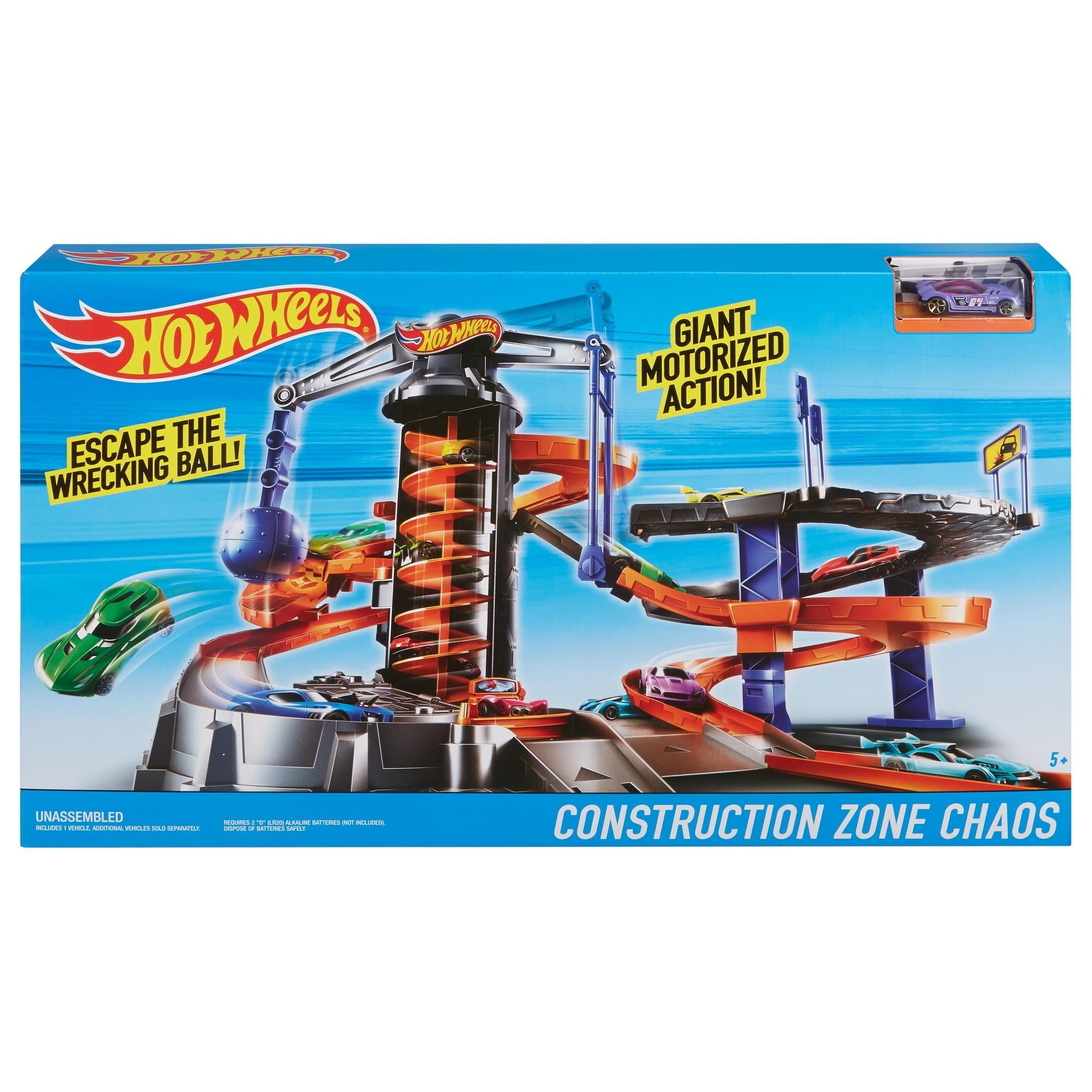 Hot Wheels Construction Zone Chaos 