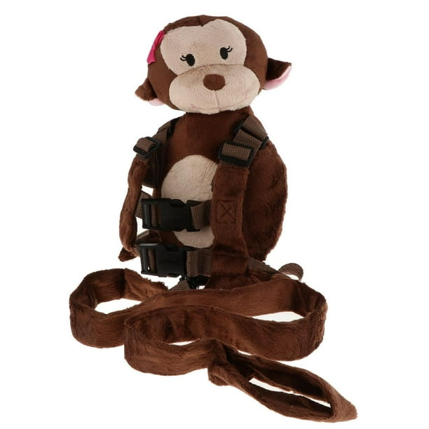 Tachiuwa Harness Reins and Anti lost Backpack Child Toddler Animal Designs Monkey Walmart