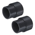 thumbnail image 1 of Uxcell 2-Pack Adaptador de Reducción de Tubo, Conector de Acoplamiento Reductor Recto de 2-1/2"*2", Gris, 1 of 6