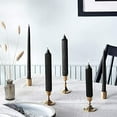 thumbnail image 6 of ROOT Candles Unscented Dipped Taper Candles, 9-inch Tall, Box of 12, Color: Black, 6 of 6