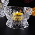 thumbnail image 4 of Portavelas de cristal para velas de té, portavelas decorativo, portavelas para velas de té S blanco, 4 of 6