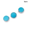 thumbnail image 4 of Eigraketly 3 uds botones decorativos de saxofón buen tacto carcasa de cobre azul pieza de repuesto teclas de instrumentos musicales C305/C306 plata Type2 NO2 Eigraketly OD027036-01, 4 of 6