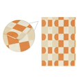 thumbnail image 5 of Yayeee Garden Flag 12"x18" Double Sided Outdoor Yard Lawn Holiday Decorations, Orange Checkered Pattern, 5 of 6