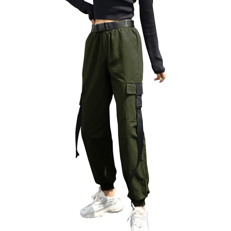 Cargo Pants With Side Pockets Blue