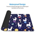 thumbnail image 3 of Salouo Lama in Space Print Large Mouse Pad,Extended Mat Desk Pad, 3mm Thick Mice Pad Desk Mat Big Desk Pad for Work, Game, Office, Home -16 x 29.5in, 3 of 8