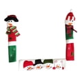 thumbnail image 1 of Alcoon 3-Piece Festive Snowman Kitchen Appliance Handle Cover Set for Refrigerator Microwave and Dishwasher Holiday, 1 of 4