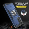 thumbnail image 7 of FIEWESEY for Samsung Galaxy A53 5G Phone Case Military Grade Drop Rugged Cover Anti-Scratch Protective 360° Rotate Kickstand Sturdy Shockproof Phone Cover for Samsung Galaxy A53 5G(Blue), 7 of 7