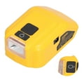 thumbnail image 2 of Wchiuoe Power Source Supply,Battery Charger Adapter Light,Battery Charger Adapter Converter LED Work Light for 14V‑22V USB Charging DC12V Output DCB090, 2 of 8