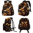 thumbnail image 4 of Starry Bees in the Sky Adjustable Shoulder Strap Beach Backpack with Large Capacity, Printed Design, Lightweight, 4 of 6