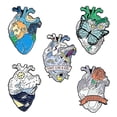 thumbnail image 1 of Conjunto de 5 pines broche insignia de órgano para decoración, 1 of 8