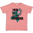 thumbnail image 3 of Inktastic I Wear Teal for My Grandma Ovarian Cancer Awareness Boys or Girls Toddler T-Shirt, 3 of 5