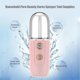 thumbnail image 4 of Mini 30ml USB Humidificadores Difusor Difusor Facial Plástico Rociador Mistola Rociador Hidratante Handheld Skin Care Máquina herramienta Luz Rosa kenally HA028263-05B, 4 of 7