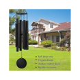 thumbnail image 4 of Campanas de viento para exteriores de tono profundo, campanillas de viento de 38 pulgadas, campanillas de viento conmemorativas con 8 tubos afinados, decoración para jardín, patio, patio y hogar - Ne, 4 of 5