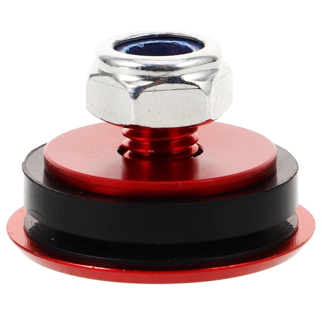 KONTONTY 1Pcs Red Aluminum Alloy Wiper Plug for Car Rear Wiper Arm Cover 1.6x1.6x1.0in