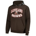 thumbnail image 2 of Men's Starter  Brown Cleveland Browns Thursday Night Gridiron Vintage Logo Pullover Hoodie, 2 of 3