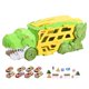 thumbnail image 1 of Camión transportador de dinosaurios Hugo educativo para bebés y niños de 3 años con 8 autos, 1 of 10