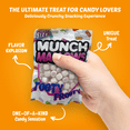 thumbnail image 5 of Munch Mallows Tooty Frooty Candy - Bite-Sized Novelty Fruity Candies With A Tooty Frooty Marshmallow - Soft Inside, Crunchy Outside, Perfect for Candy Lovers & Fruity Candy Fans, 5 of 7