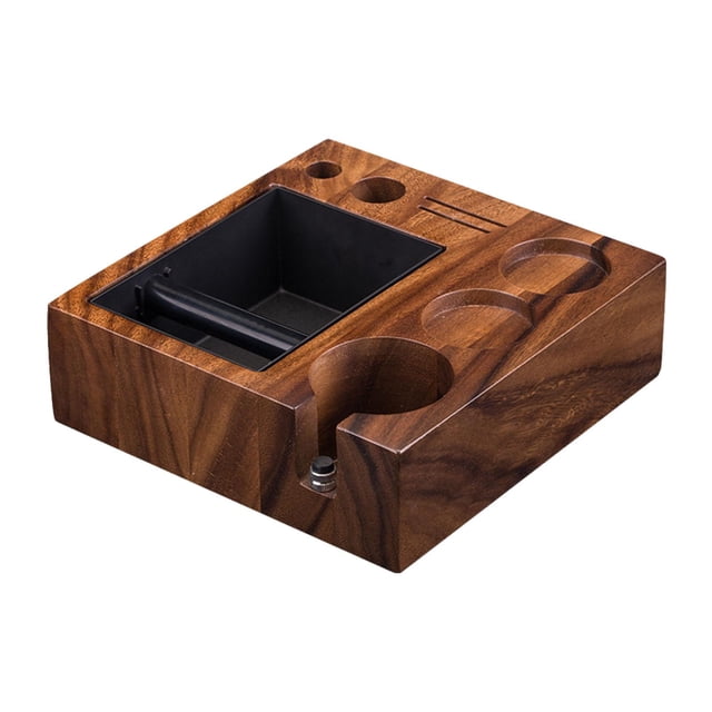 Abbracc Espresso Knock Box Espresso Tamper Station Tamper Base for Kitchen Cafe Home 58mm