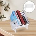 thumbnail image 3 of Desk Vinyl Record Stand Holder Vinyl Record Shelf Display Holder Desktop Album Storage Rack, 3 of 4