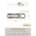 thumbnail image 4 of Cerradura de puerta portátil G GREATIM Greatim para viajes y seguridad hotelera, 4 of 9